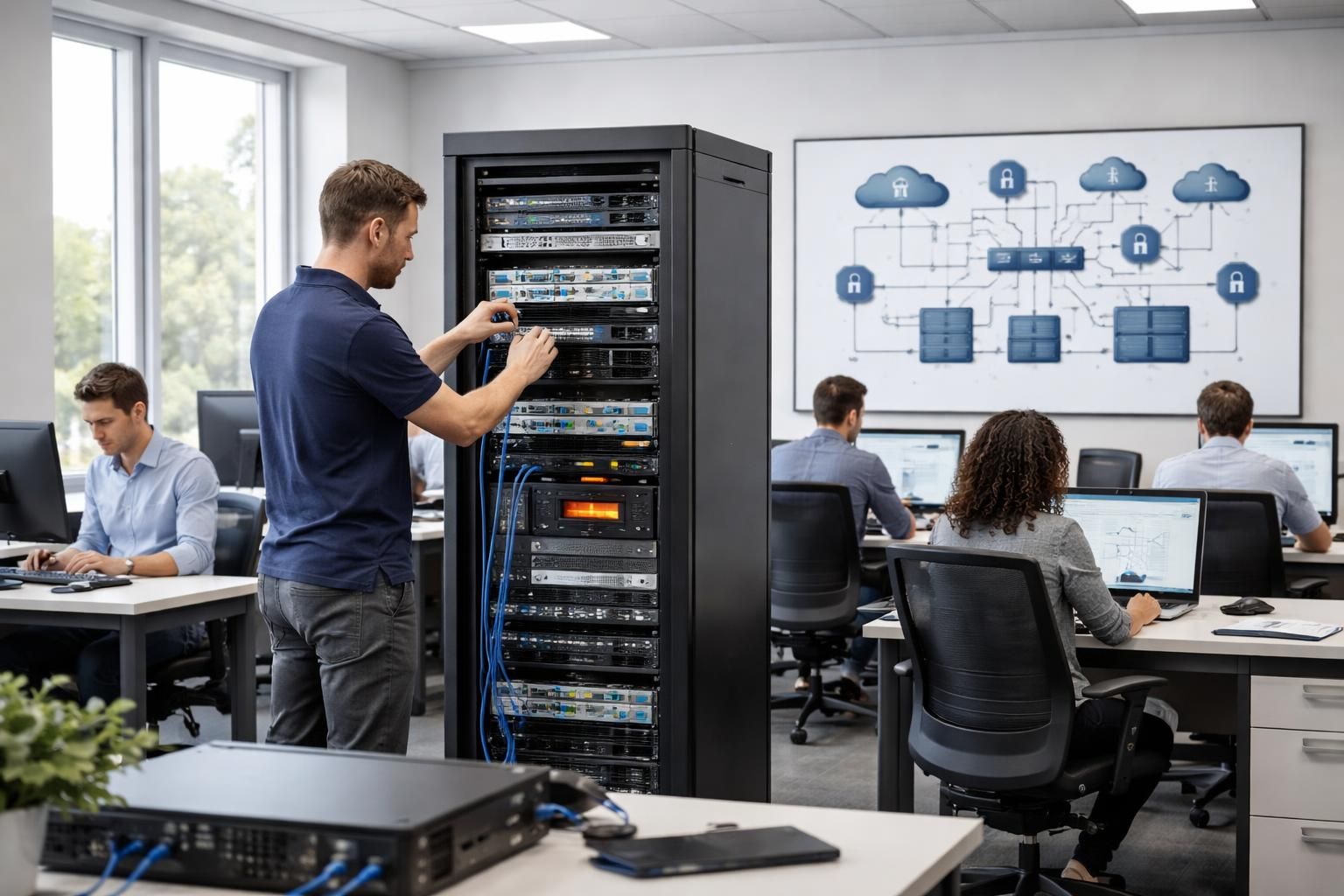 découvrez les étapes essentielles pour mettre en place un réseau informatique sécurisé en pme et protéger vos données contre les cybermenaces.