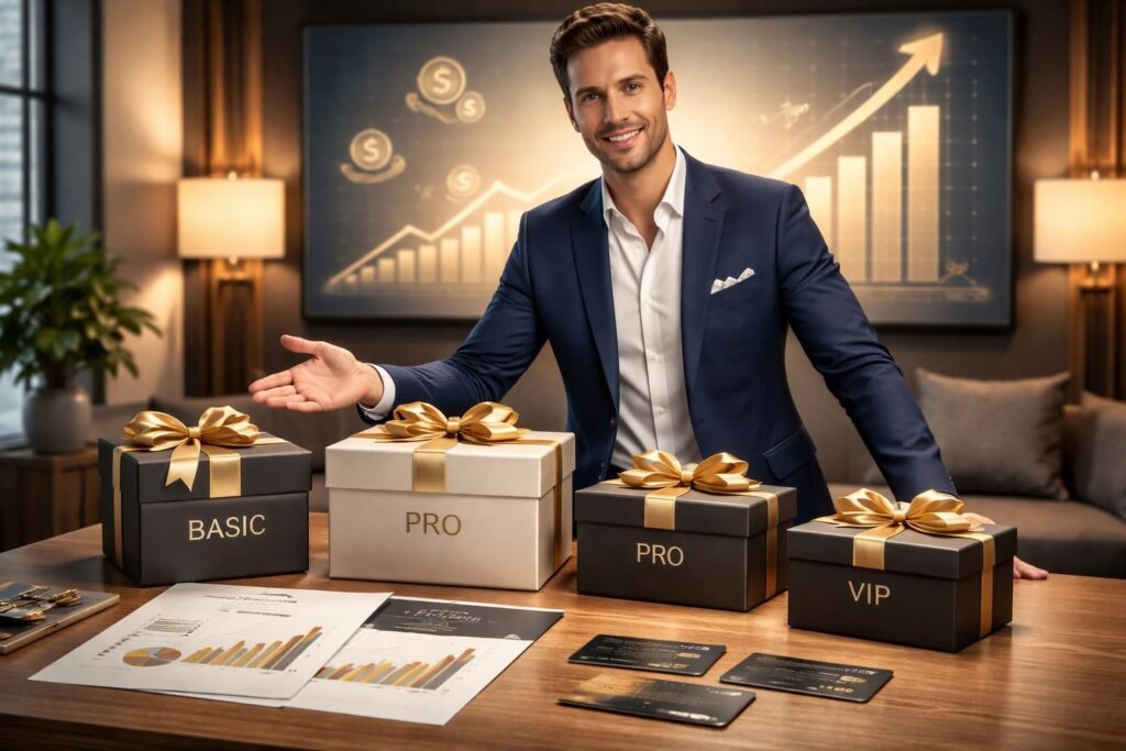 découvrez comment proposer des packs premium peut booster la rentabilité de votre entreprise en attirant plus de clients et en augmentant la valeur moyenne des ventes.