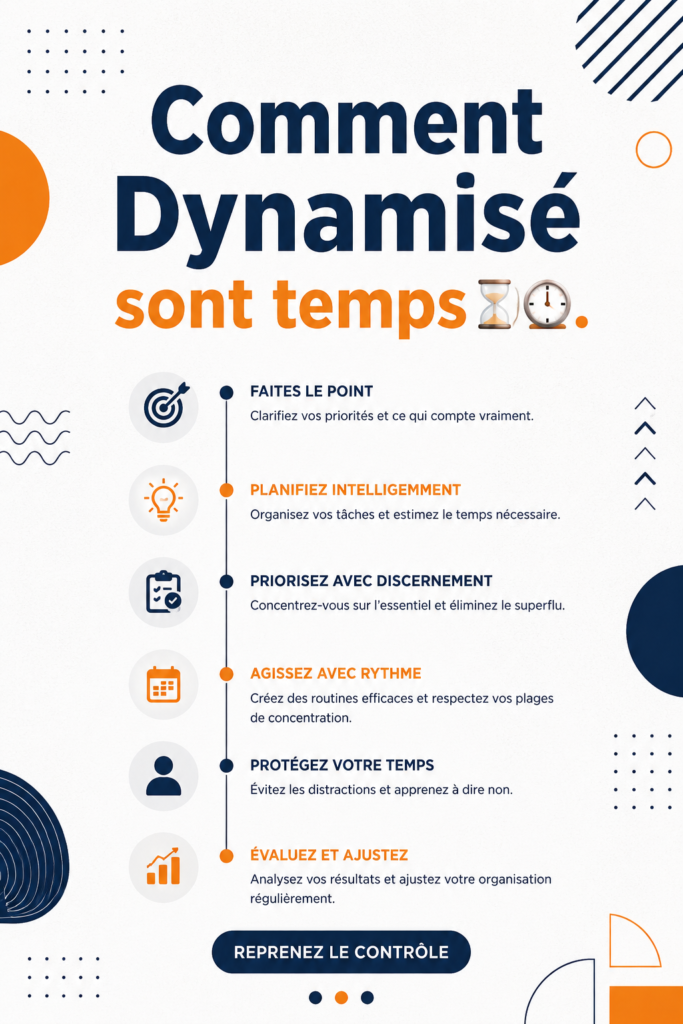Image d'une femme sereine utilisant une application de gestion du temps