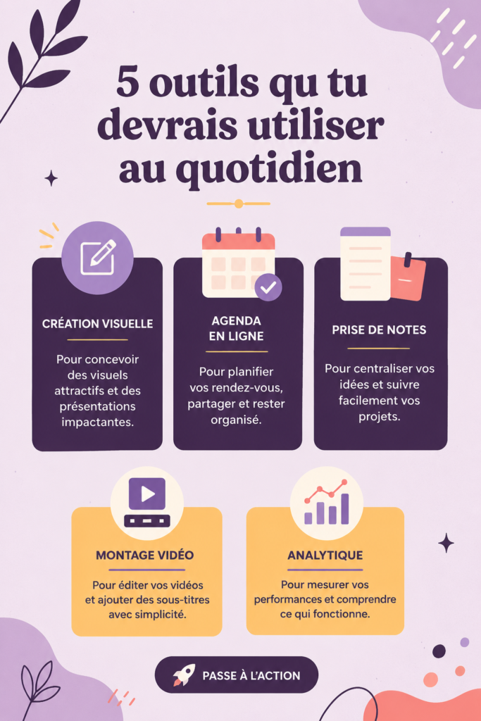 Une sélection d'outils pratiques pour le quotidien