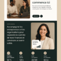 Exemple d'une page d'atterrissage optimisée pour la conversion