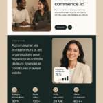 Exemple d'une page d'atterrissage optimisée pour la conversion