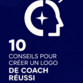 Un logo attrayant pour un coach, illustrant une identité professionnelle forte.