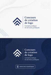 Un exemple de logo professionnel pour un cabinet juridique