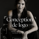 Un exemple de logo de marque moderne et créatif