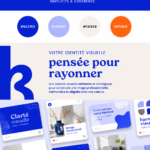 Infographie sur le design unifié et le branding avec des exemples visuels