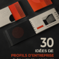 Modèles de design de profil d'entreprise modernes