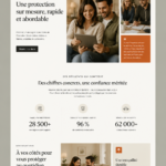 Inspiration de design de page d'accueil moderne pour un site web