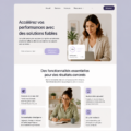Inspiration pour design de page de services professionnels