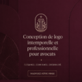 Un logo élégant et moderne pour un cabinet d'avocats.