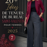 Tenue de bureau colorée pour la Saint-Valentin 2025 avec des touches romantiques