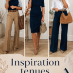 Femme en tenue de travail élégante pour l'automne