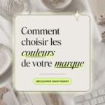 Palette de couleurs pour une marque inspirante.