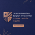 Une designer professionnelle expose ses créations uniques.