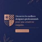 Une designer professionnelle expose ses créations uniques.