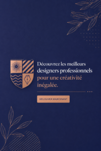Une designer professionnelle expose ses créations uniques.