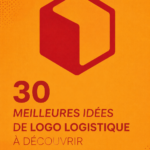 Exemples de logos logistique modernes en différentes couleurs et styles.