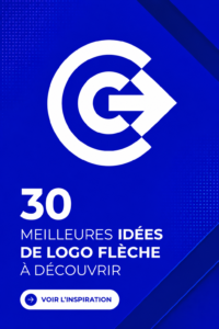 Exemples créatifs de logos flèches modernes montrant diverses inspirations.