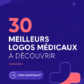 Exemples de logos médicaux inspirants avec divers designs et couleurs.