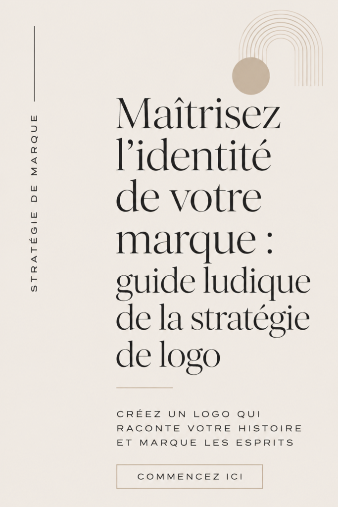 Une femme réfléchissant à la conception de son logo de marque avec des croquis sur une table.