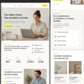 Modèle de site Web Pipely sur Webflow et Framer, avec un design moderne et pratique.