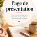 illustration d'une page de présentation professionnelle pour entrepreneuses