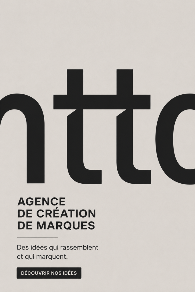 Un logo professionnel symbolisant une identité de marque forte.