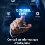 Femme entrepreneuse discutant avec un consultant IT pour améliorer ses services