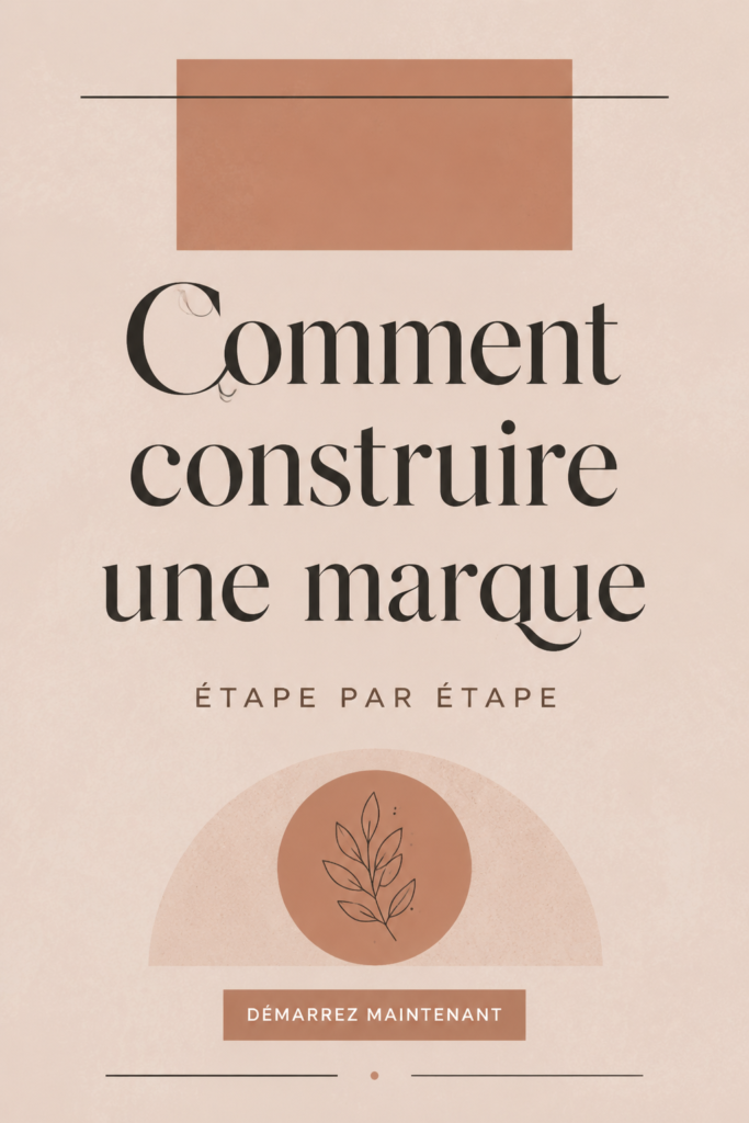 Femme entrepreneuse réfléchissant à sa stratégie de marque