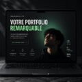 Un exemple de portfolio numérique attrayant pour entrepreneurs