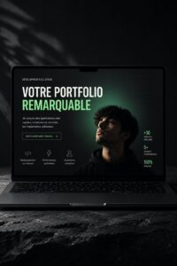 Un exemple de portfolio numérique attrayant pour entrepreneurs