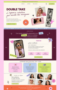 Entrepreneuse utilisant un ordinateur pour créer son site web.