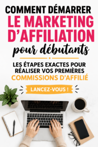 Femme entrepreneure travaillant sur son ordinateur en lien avec le marketing d'affiliation.