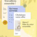 Modèles de travail pour freelances avec outils pratiques sur un bureau