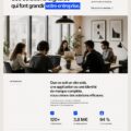 Modèle de site web Opus affichant une interface moderne et conviviale