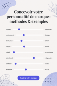 Femme entrepreneur définissant la personnalité de sa marque à l'aide d'un brainstorming. Développez votre marque avec authenticité.