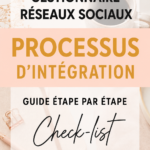 Un social media manager lors d'une séance d'onboarding dans une entreprise