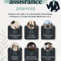 Un concierge souriant au travail dans un environnement d'entreprise