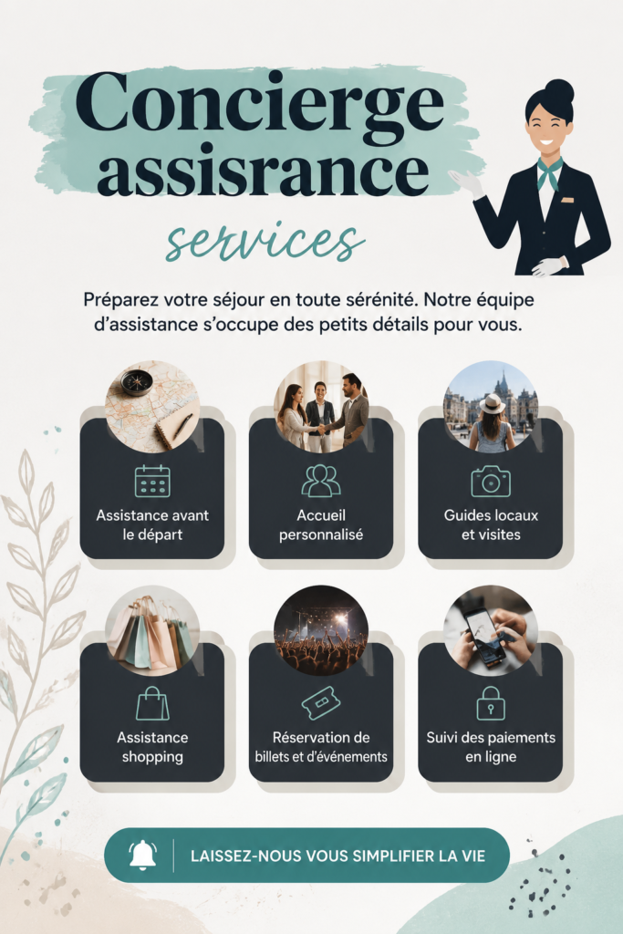Un concierge souriant au travail dans un environnement d'entreprise