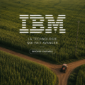 Une agricultrice utilise des outils numériques d'IBM pour gérer sa ferme.