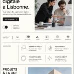 Une femme travaillant sur le design de son site web pour agence ou portfolio.