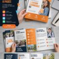 Une brochure éducative colorée présentant des informations claires et attrayantes pour les étudiants.