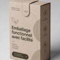 Un emballage fonctionnel et esthétique pour produits de consommation.