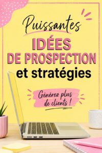Femme entrepreneuse utilisant un ordinateur pour générer des leads