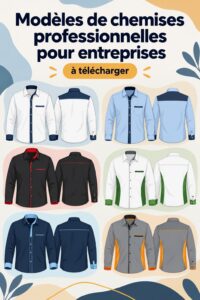 Un modèle de dossier de présentation élégant pour une entreprise moderne.