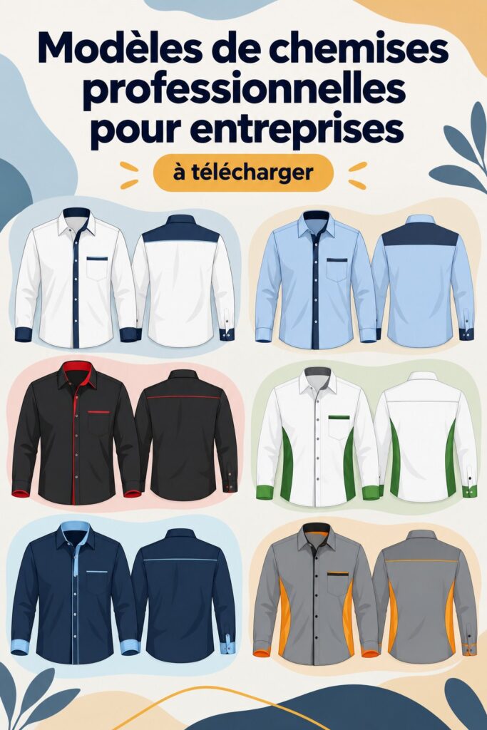 Un modèle de dossier de présentation élégant pour une entreprise moderne.
