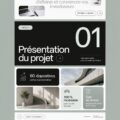 Modèle de pitch séduisant sur Canva adapté pour les femmes entrepreneures.