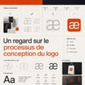 Un logo moderne d'Aevoe, symbole d'innovation et de créativité dans le design.