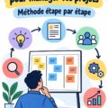 Illustration d'une femme manager utilisant la méthode PRINCE2 pour gérer efficacement ses projets professionnels.