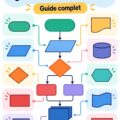 Un flowchart illustrant différents symboles utilisés dans la gestion de projets